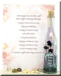 OVER THE HILL TOMBSTONE BOTTLE