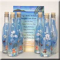 MESSAGE BOTTLE INVITATION - LITTLE SPORT