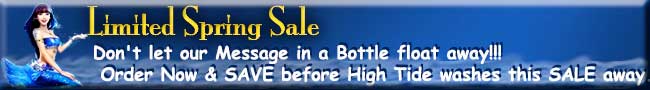 Sale - Buy your Message in a Bottle today and SAVE...