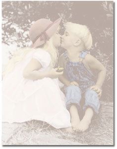 Message Bottle Puppy Love Scroll Paper