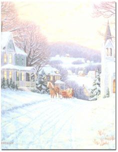 Christmas Winter Scene