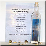 MESSAGE IN A BOTTLE WITH FISHERMAN