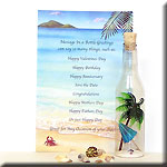Economical Plastic Message Bottles, Uniquely Affordable for all occasions
