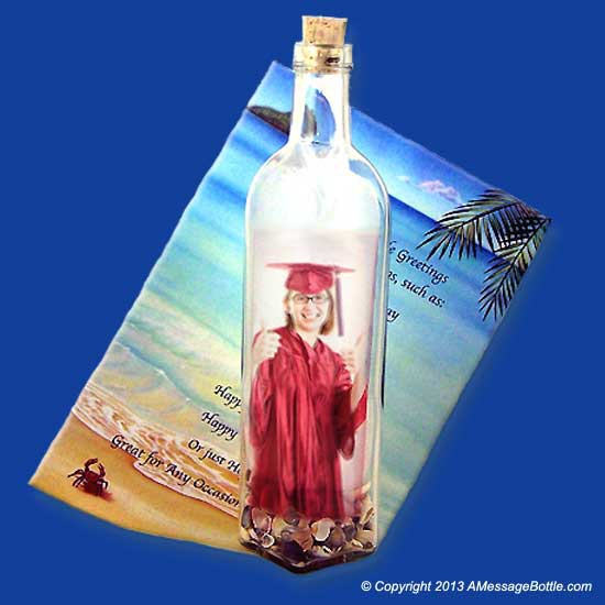 Photo Glass Message Bottle sample3