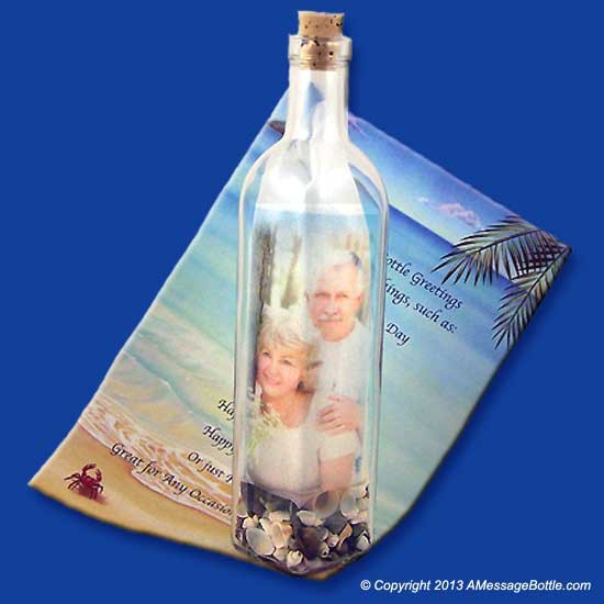 Photo Glass Message Bottle sample4