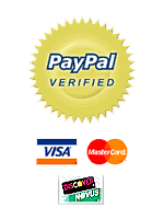 We accept PayPal and Credit Cards